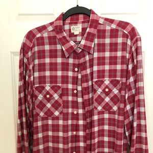 J. Crew Classic Plaid Men' Shirt